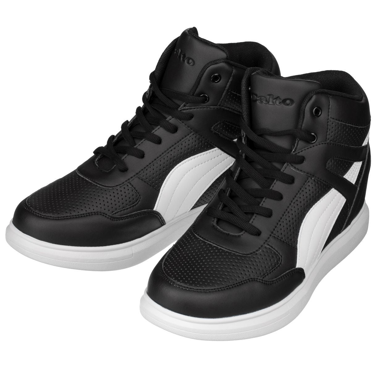 CALTO High-Top Sneaker Elevator Shoes - 3.8 Inches - H71901 Tallmenshoes.com