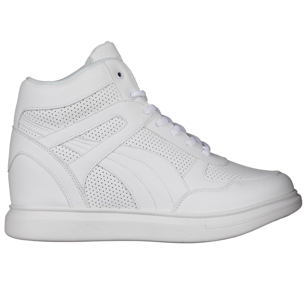CALTO - H71904 - 3.8 Inches Taller (White) Tallmenshoes.com