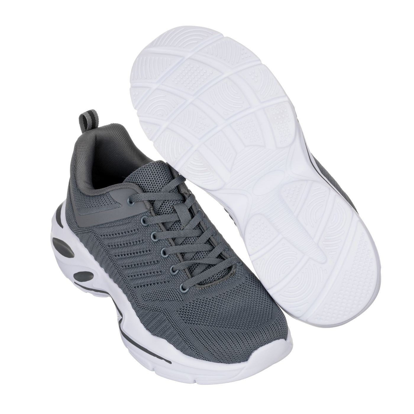 CALTO - Q332 - 2.6 Inches Taller (Grey/White) - Super Lightweight Tallmenshoes.com