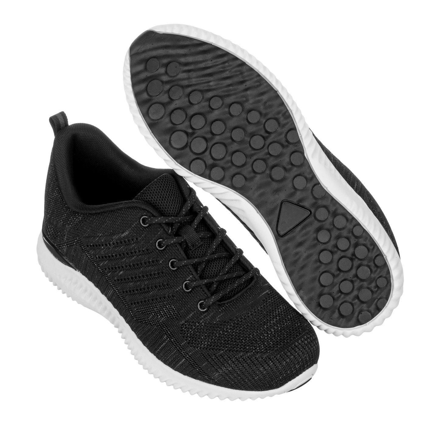 CALTO - Q212 - 2.6 Inches Taller (Black/Grey) - Ultra Lightweight Tallmenshoes.com