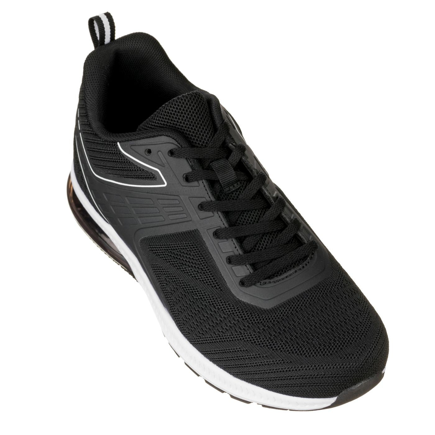 CALTO - Q231 - 2.4 Inches Taller (Black/White) - Super Lightweight Tallmenshoes.com
