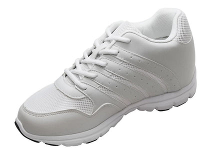 CALTO - G8818 - 3.2 Inches Taller (White) - Super Lightweight Tallmenshoes.com