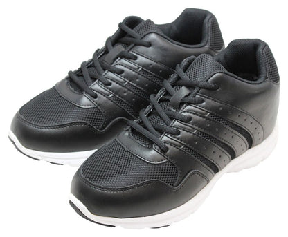 CALTO - G8817 - 3.2 Inches Taller (Black) - Super Lightweight Tallmenshoes.com
