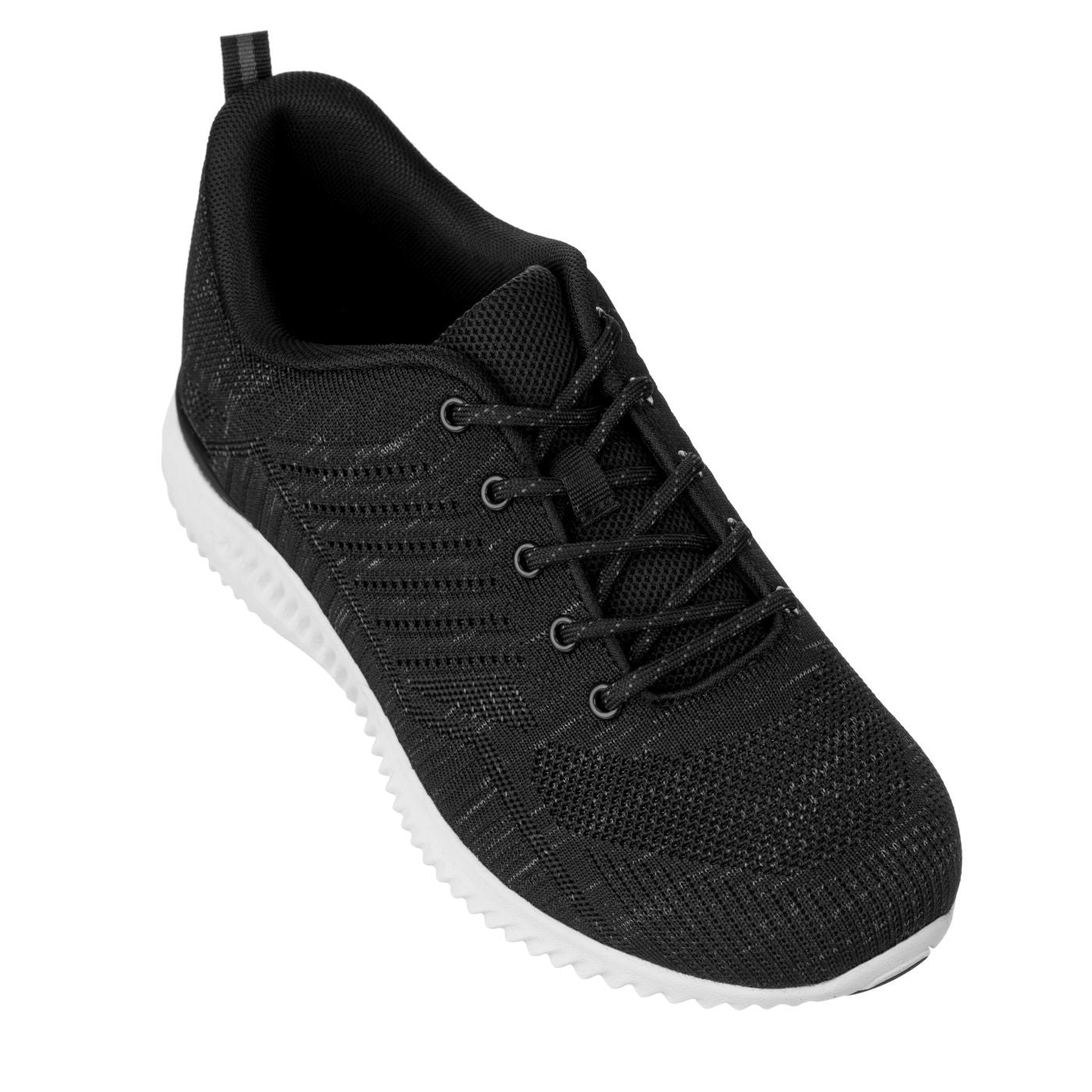 CALTO - Q212 - 2.6 Inches Taller (Black/Grey) - Ultra Lightweight Tallmenshoes.com