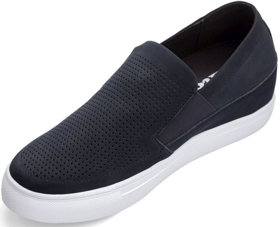 CALTO - G63892 - 3 Inches Taller (Navy) - Lightweight Tallmenshoes.com