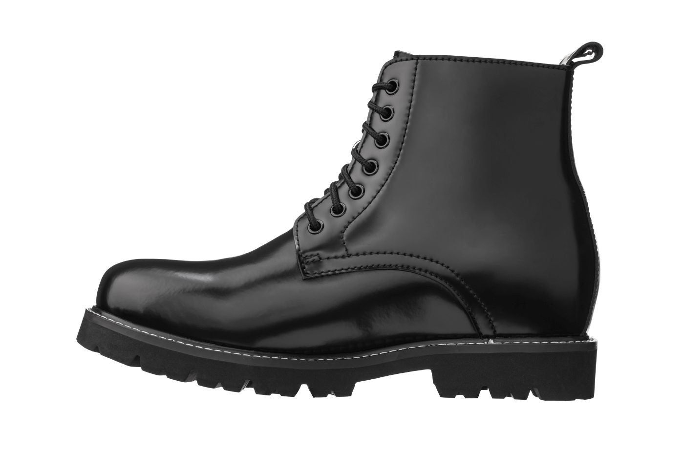 CALTO - K8710 - 3.3 Inches Taller (Black) Tallmenshoes.com