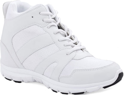 CALTO - G3329 - 4 Inches Taller (Glacier White) Tallmenshoes.com