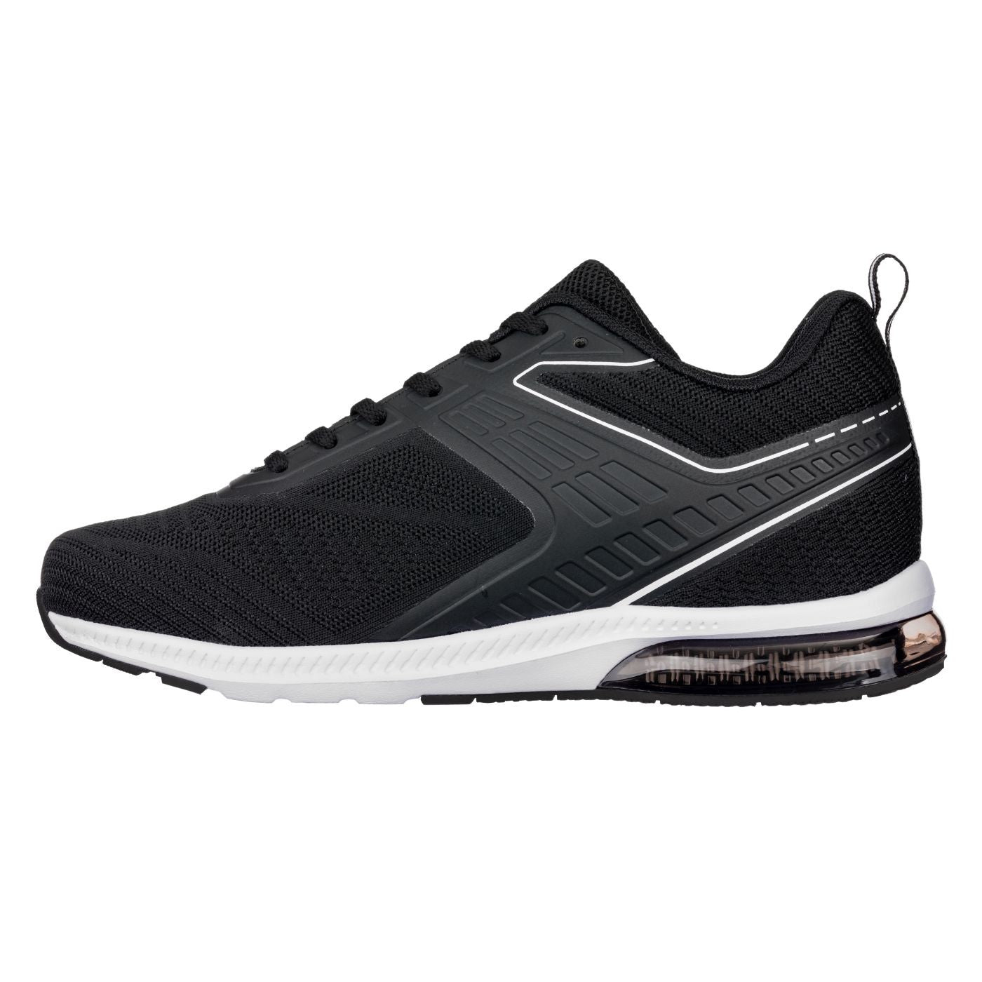 CALTO - Q231 - 2.4 Inches Taller (Black/White) - Super Lightweight Tallmenshoes.com