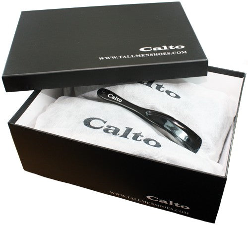 CALTO - G63811 - 3 Inches Taller (Dark Brown) Tallmenshoes.com