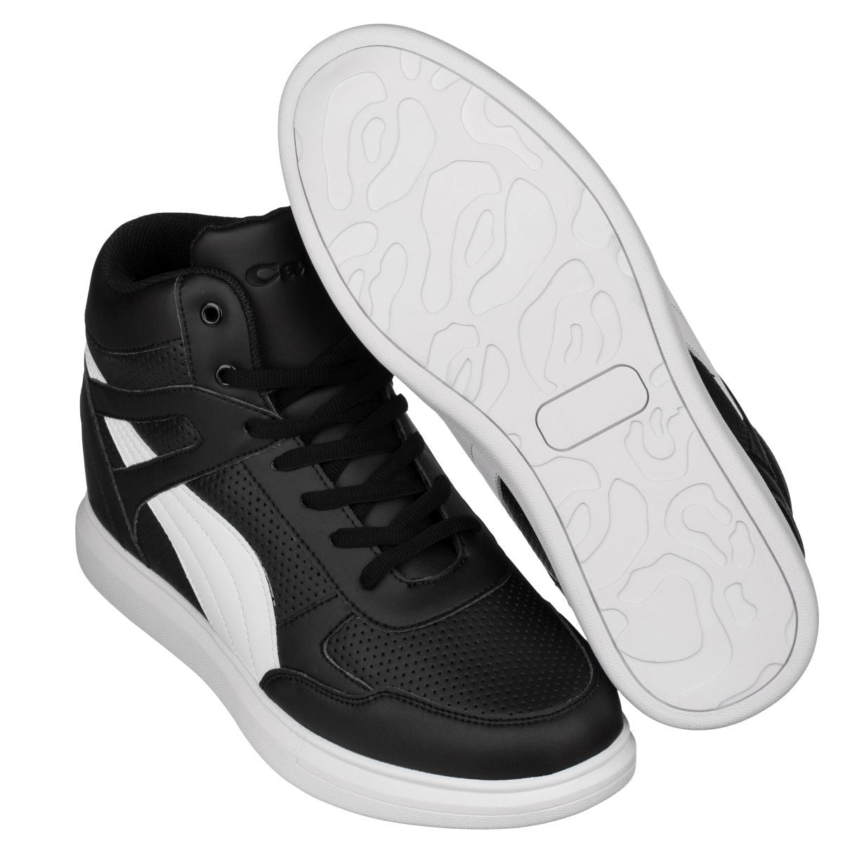 CALTO High-Top Sneaker Elevator Shoes - 3.8 Inches - H71901 Tallmenshoes.com