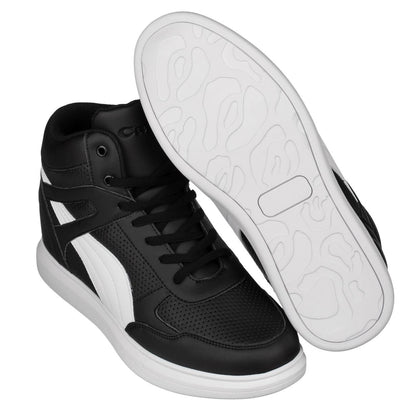 CALTO High-Top Sneaker Elevator Shoes - 3.8 Inches - H71901 Tallmenshoes.com