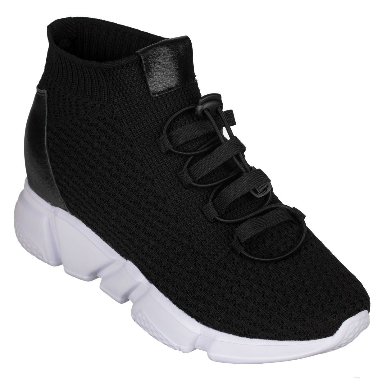 CALTO - H1721 - 3.2 Inches Taller (Black) - Ultra Lightweight Tallmenshoes.com