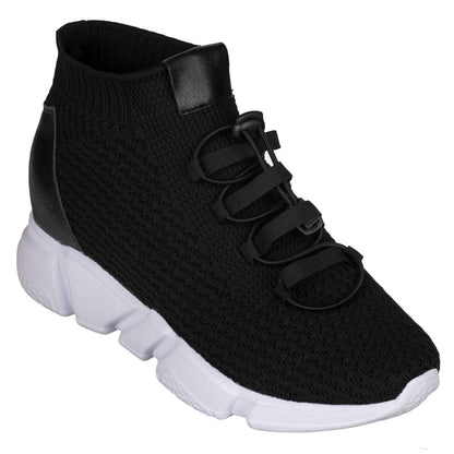CALTO - H1721 - 3.2 Inches Taller (Black) - Ultra Lightweight Tallmenshoes.com