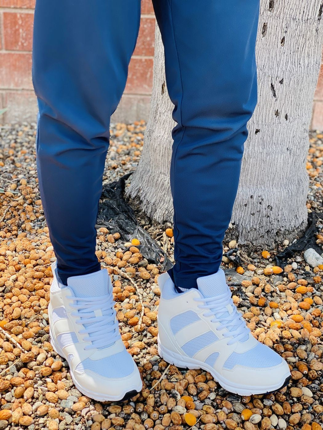 CALTO - G3329 - 4 Inches Taller (Glacier White) Tallmenshoes.com