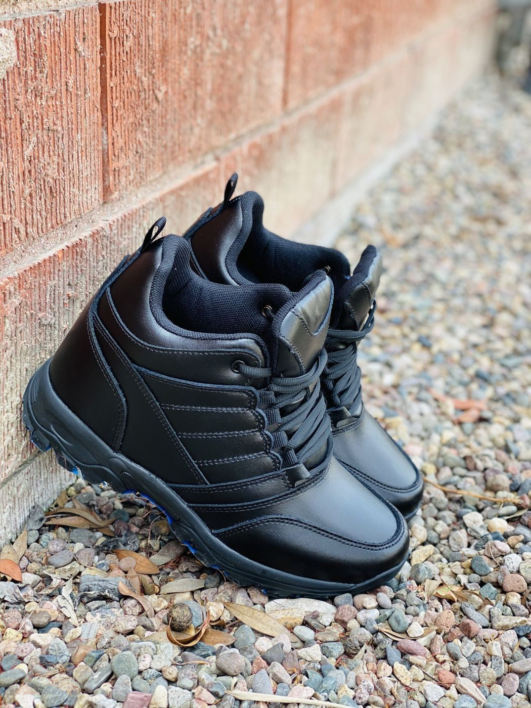CALTO - FD003 - 4.5 Inches Taller (Black) - Lightweight Tallmenshoes.com