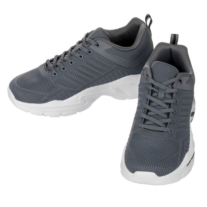 CALTO - Q332 - 2.6 Inches Taller (Grey/White) - Super Lightweight Tallmenshoes.com