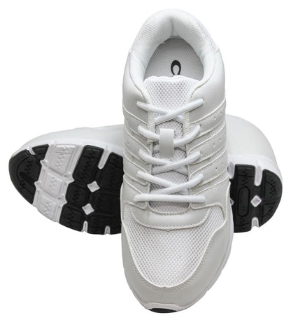 CALTO - G8818 - 3.2 Inches Taller (White) - Super Lightweight Tallmenshoes.com