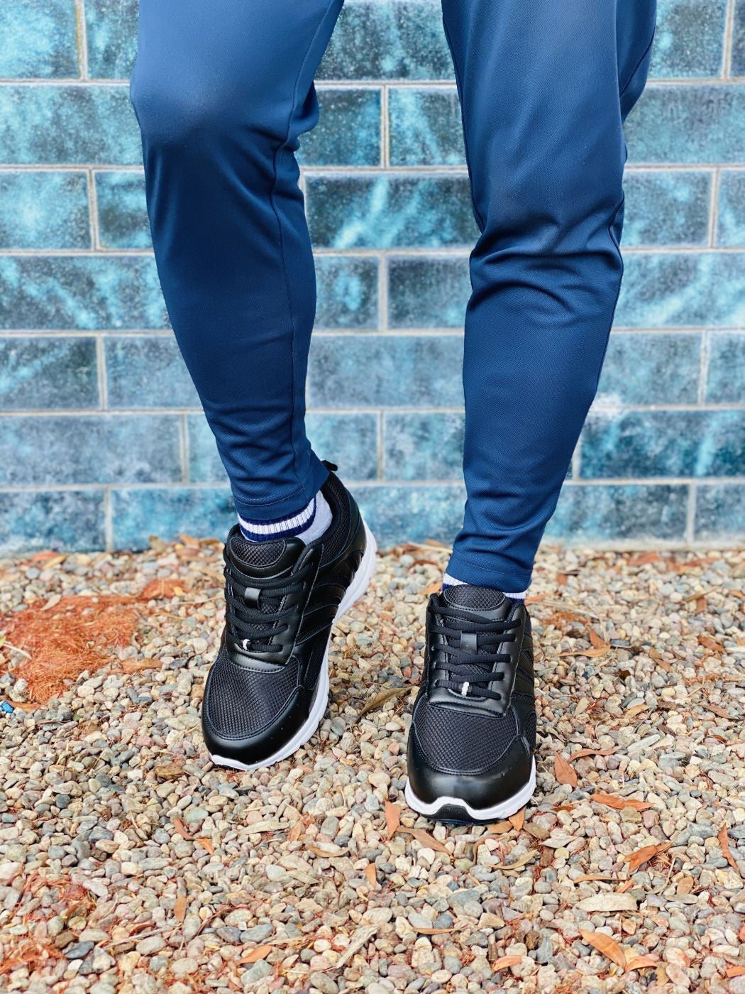 CALTO - G3304 - 3 Inches Taller (Black) - Super Lightweight Tallmenshoes.com