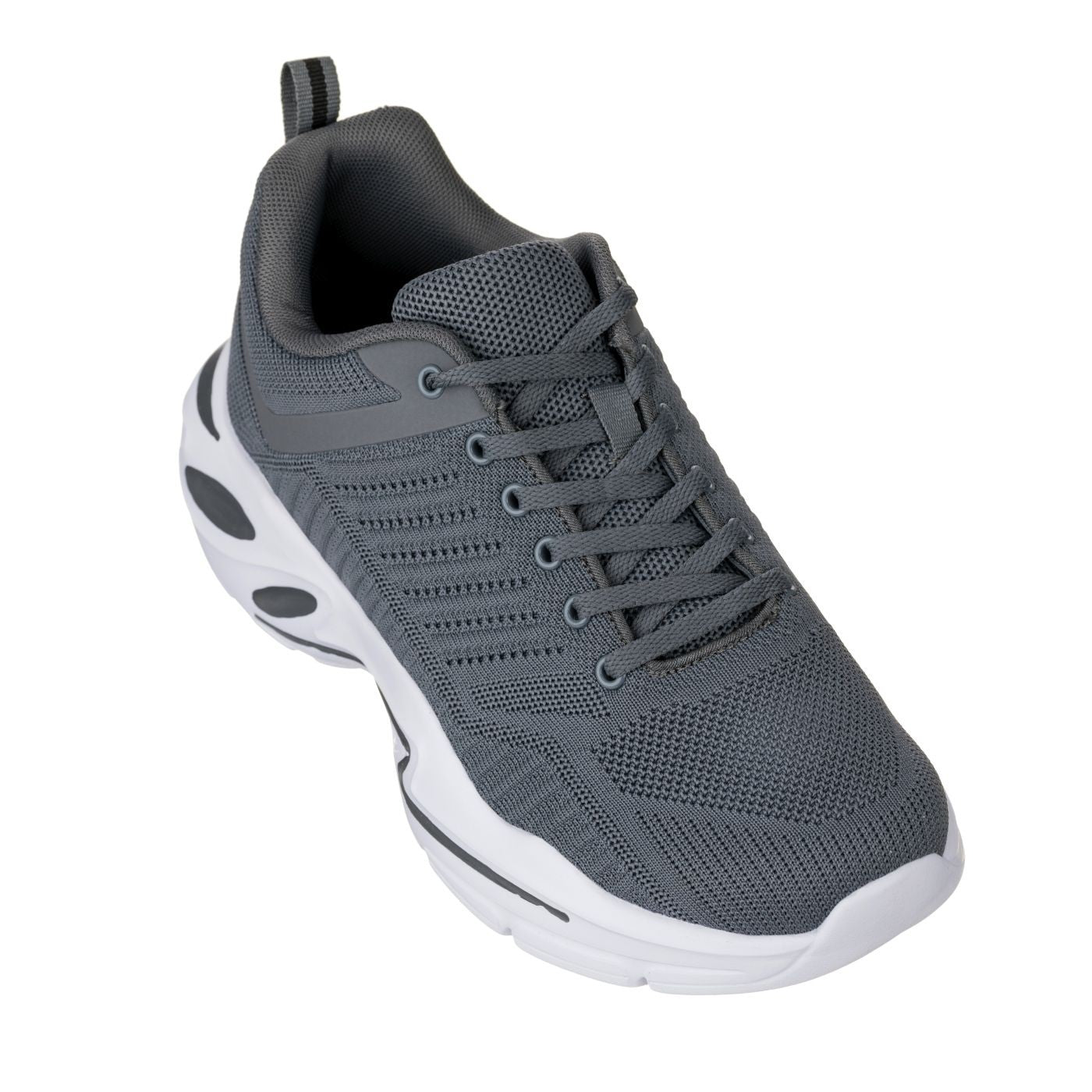 CALTO - Q332 - 2.6 Inches Taller (Grey/White) - Super Lightweight Tallmenshoes.com