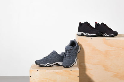 CALTO - Q104 - 2.4 Inches Taller (Grey/Black) - Super Lightweight Tallmenshoes.com