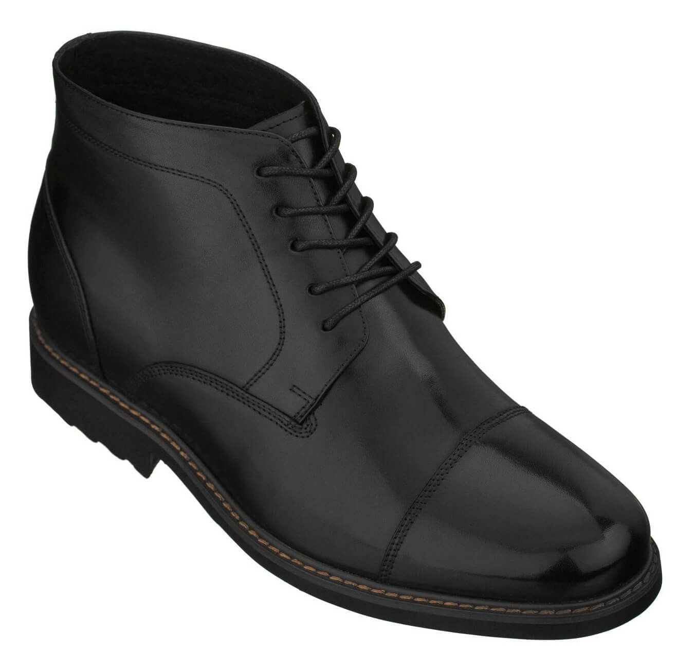 CALTO - Y41080 - 3.2 Inches Taller (Black) Tallmenshoes.com