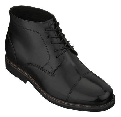 CALTO - Y41080 - 3.2 Inches Taller (Black) Tallmenshoes.com