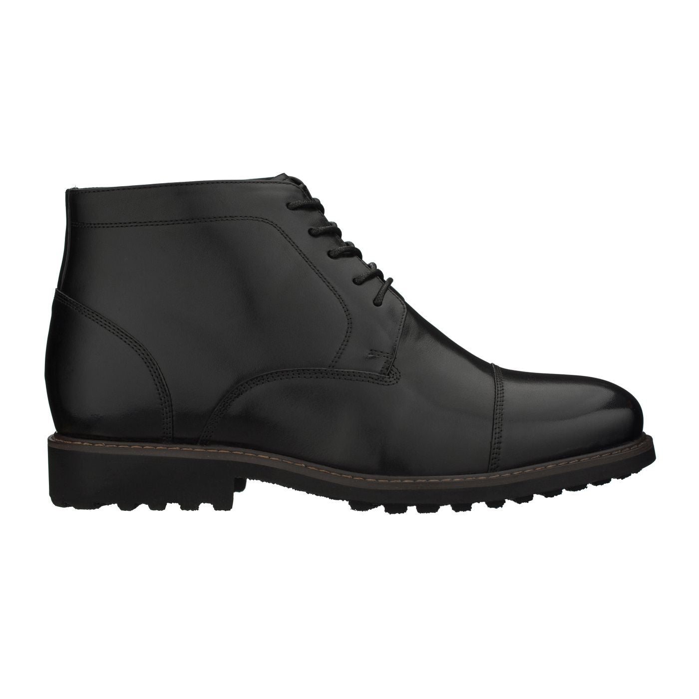 CALTO - Y41080 - 3.2 Inches Taller (Black) Tallmenshoes.com