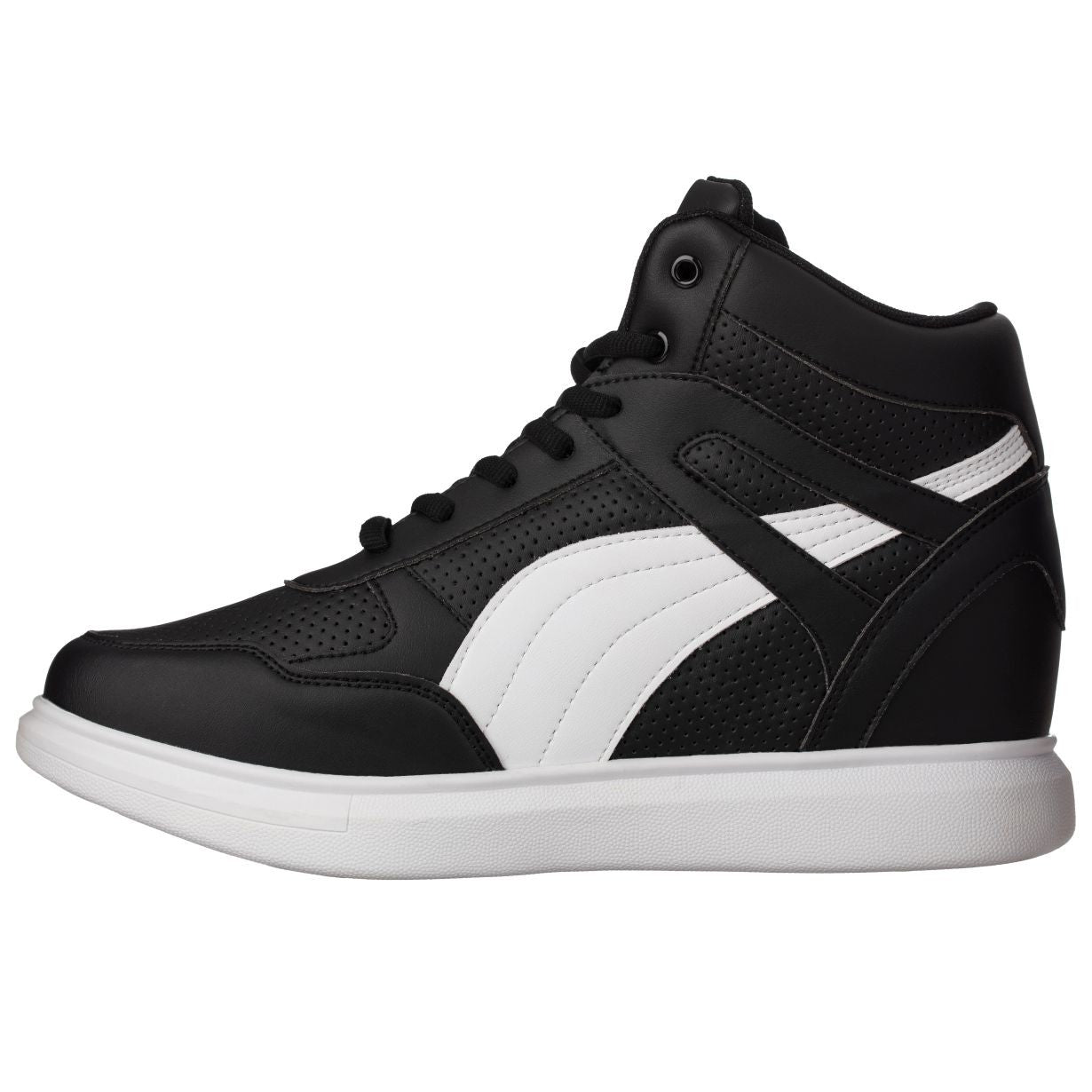 CALTO High-Top Sneaker Elevator Shoes - 3.8 Inches - H71901 Tallmenshoes.com