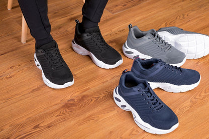 CALTO - Q331 - 2.6 Inches Taller (Navy/White) - Super Lightweight Tallmenshoes.com