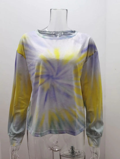 Women's Plus Size Loose Round Neck Sweater Top