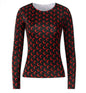 Women's Long-Sleeved Marine Moon T-Shirts & Underwear