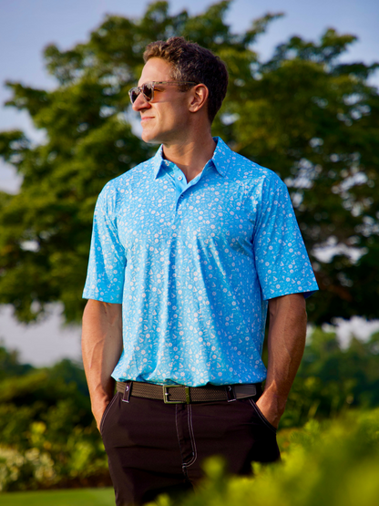 Vacation Performance Polo White Water Life