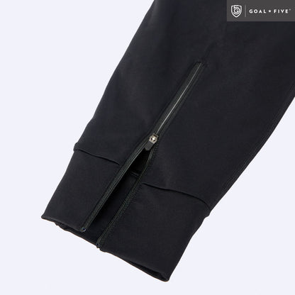 Valia Women's Black Jogger Pants Goal Five