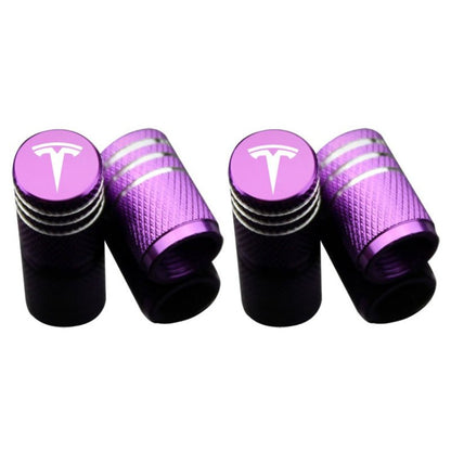 Valve Stem Caps 4 Pack Fit Suitable for Tesla 3/Y/S/X 2017-ON Tesery Official Store