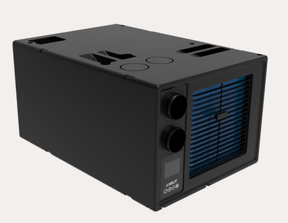 Velit 2000U - 12V/24V/48V Under-Bench Off Grid Air Conditioner velitcamping
