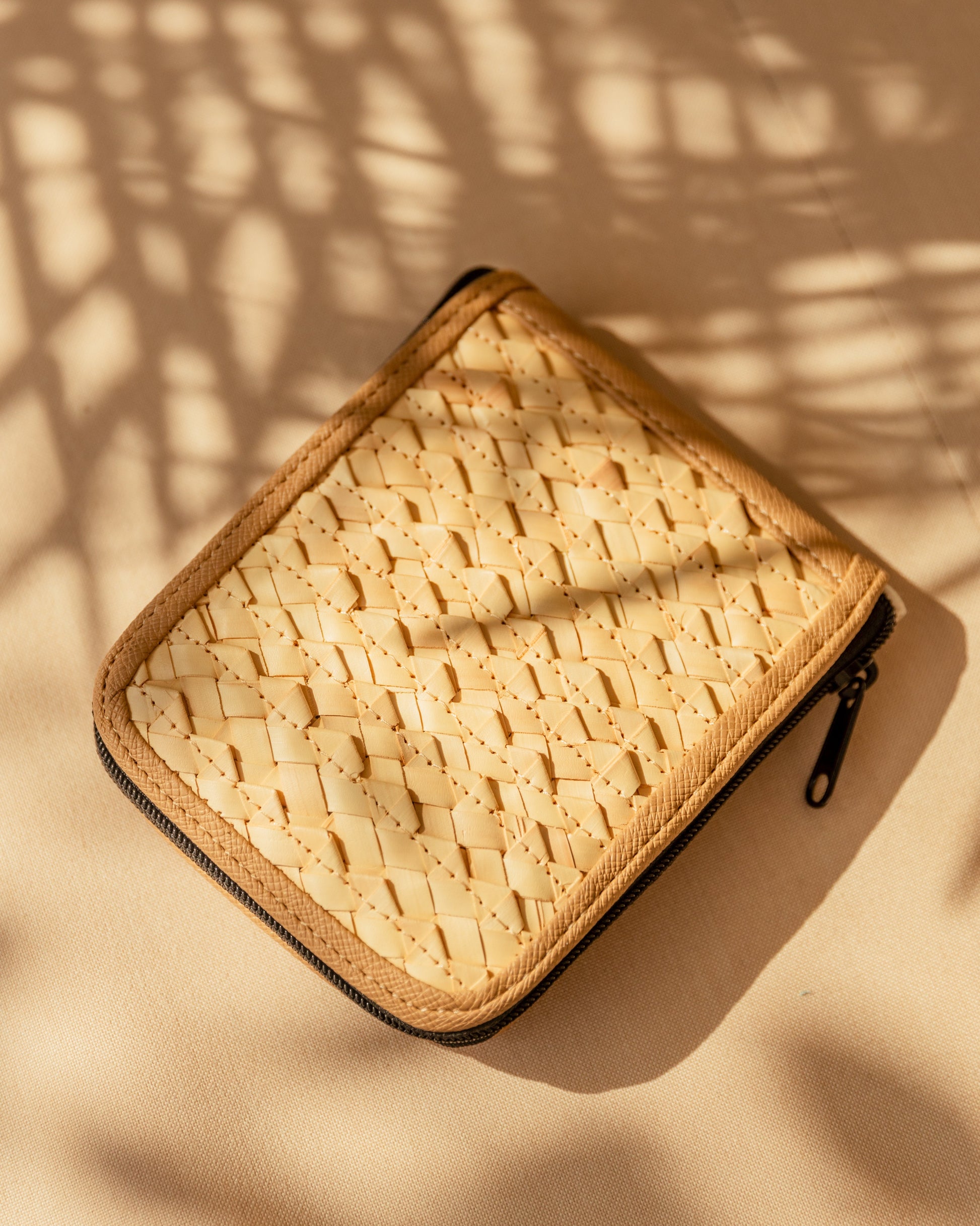 Cove Rattan & Canvas Eco Tote Bag Village Thrive