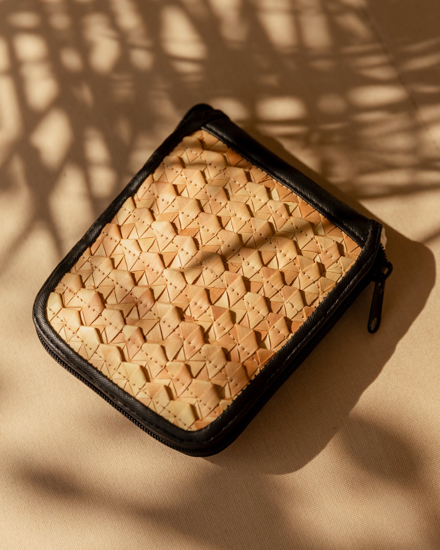Cove Rattan & Canvas Eco Tote Bag Village Thrive