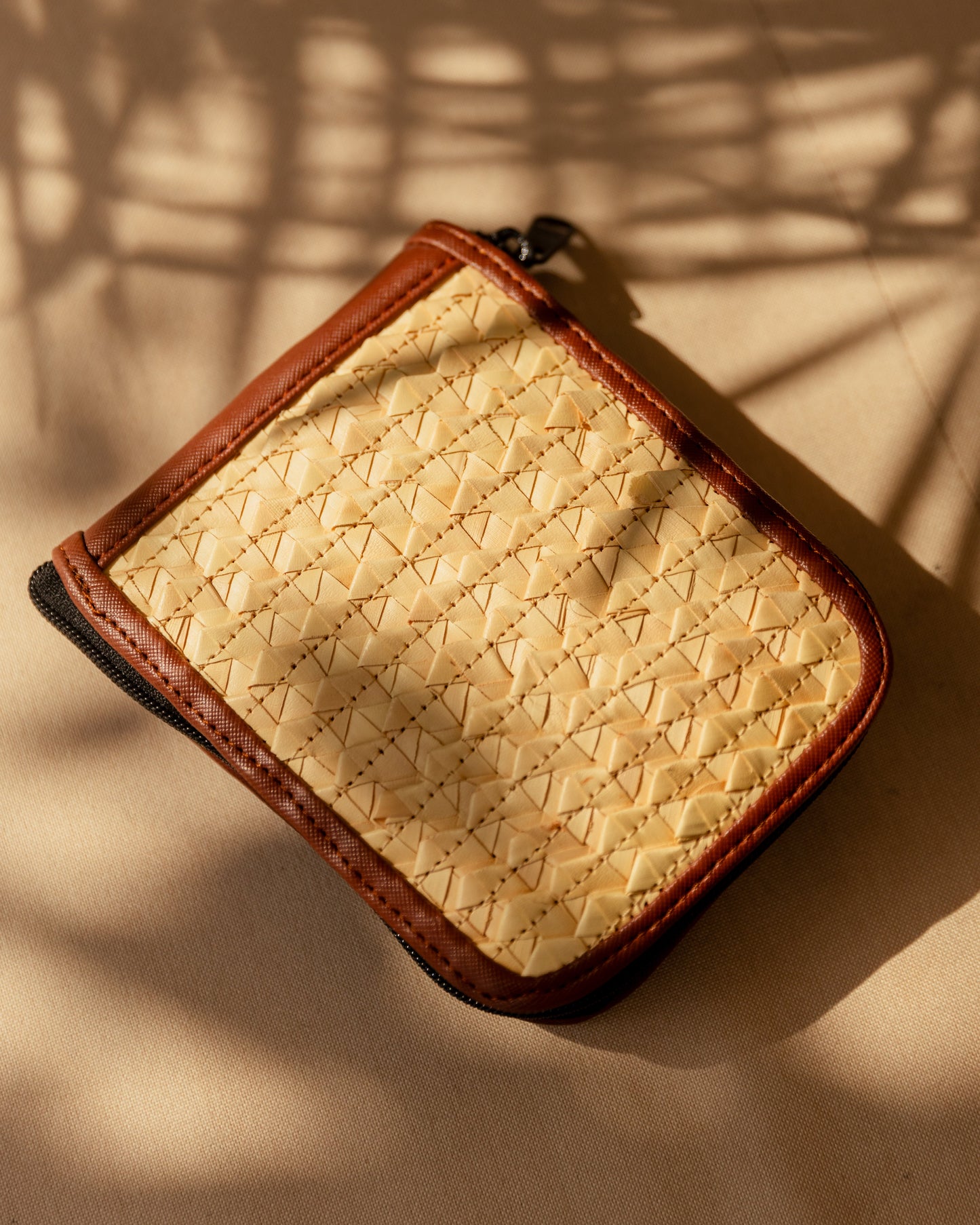 Cove Rattan & Canvas Eco Tote Bag Village Thrive