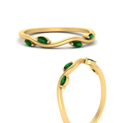 Vine Marquise Simple Wedding Band Fascinating Diamonds