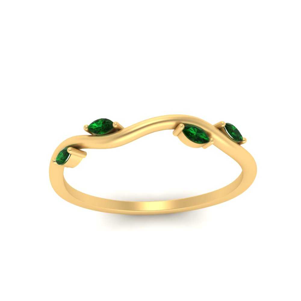 Vine Marquise Simple Wedding Band Fascinating Diamonds