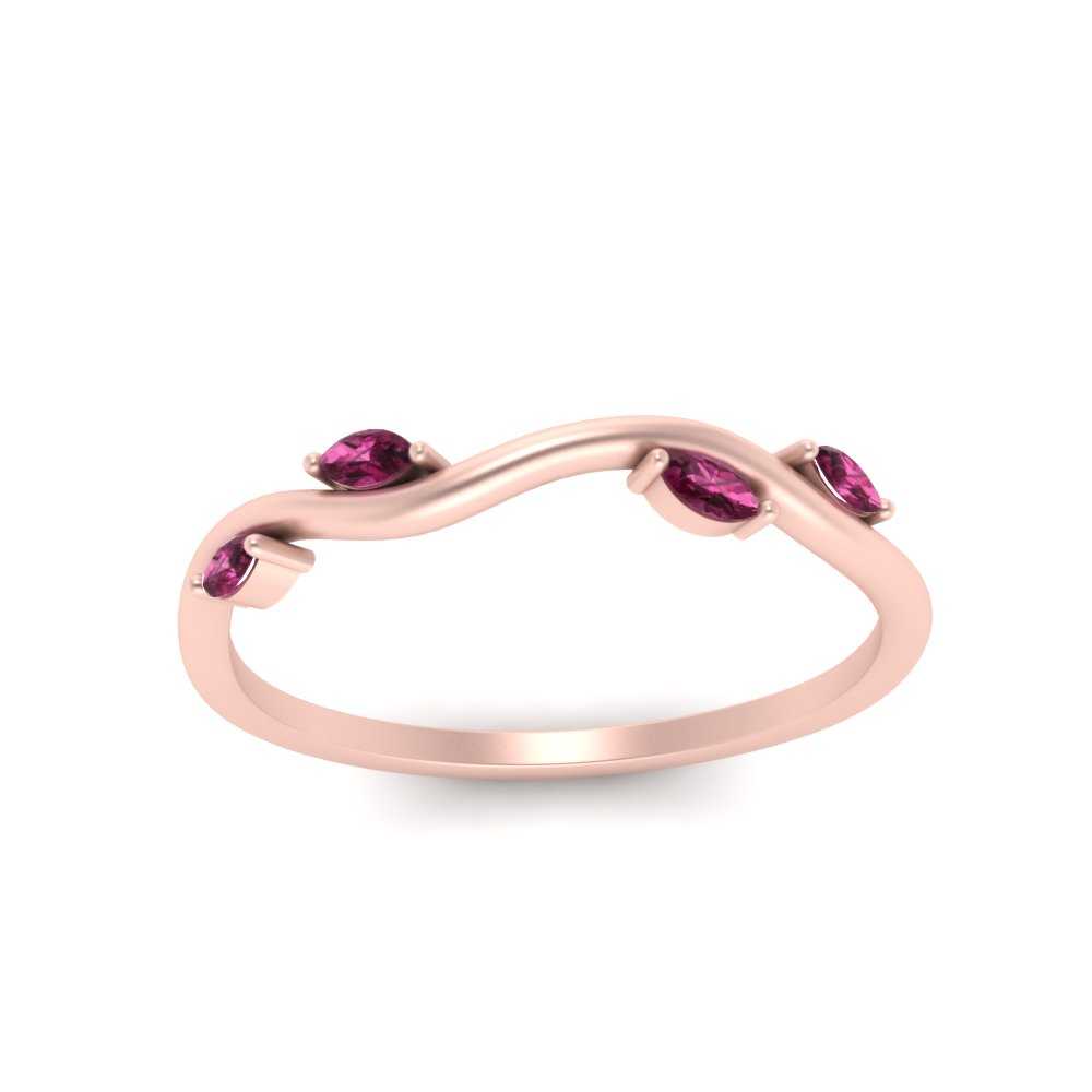 Vine Marquise Simple Wedding Band Fascinating Diamonds