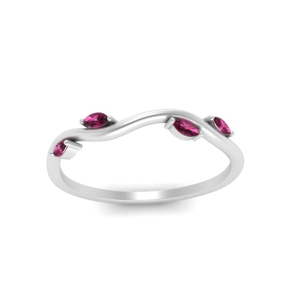 Vine Marquise Simple Wedding Band Fascinating Diamonds