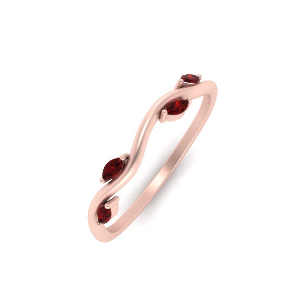 Vine Marquise Simple Wedding Band Fascinating Diamonds