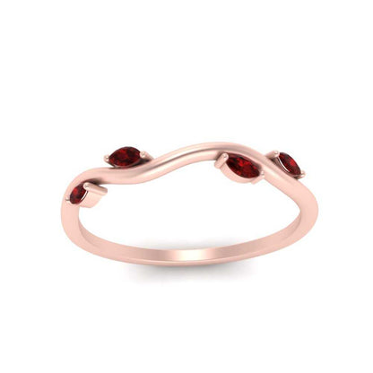Vine Marquise Simple Wedding Band Fascinating Diamonds