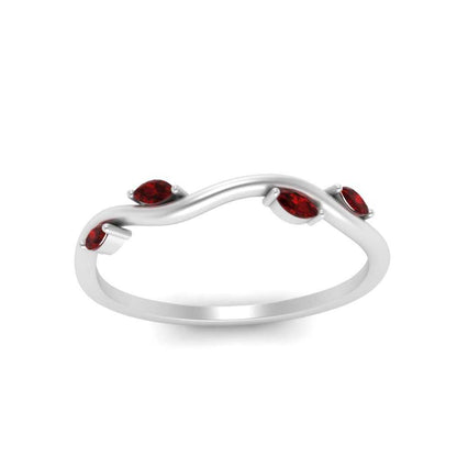 Vine Marquise Simple Wedding Band Fascinating Diamonds