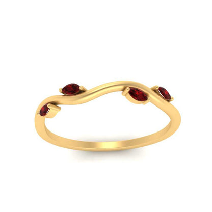 Vine Marquise Simple Wedding Band Fascinating Diamonds