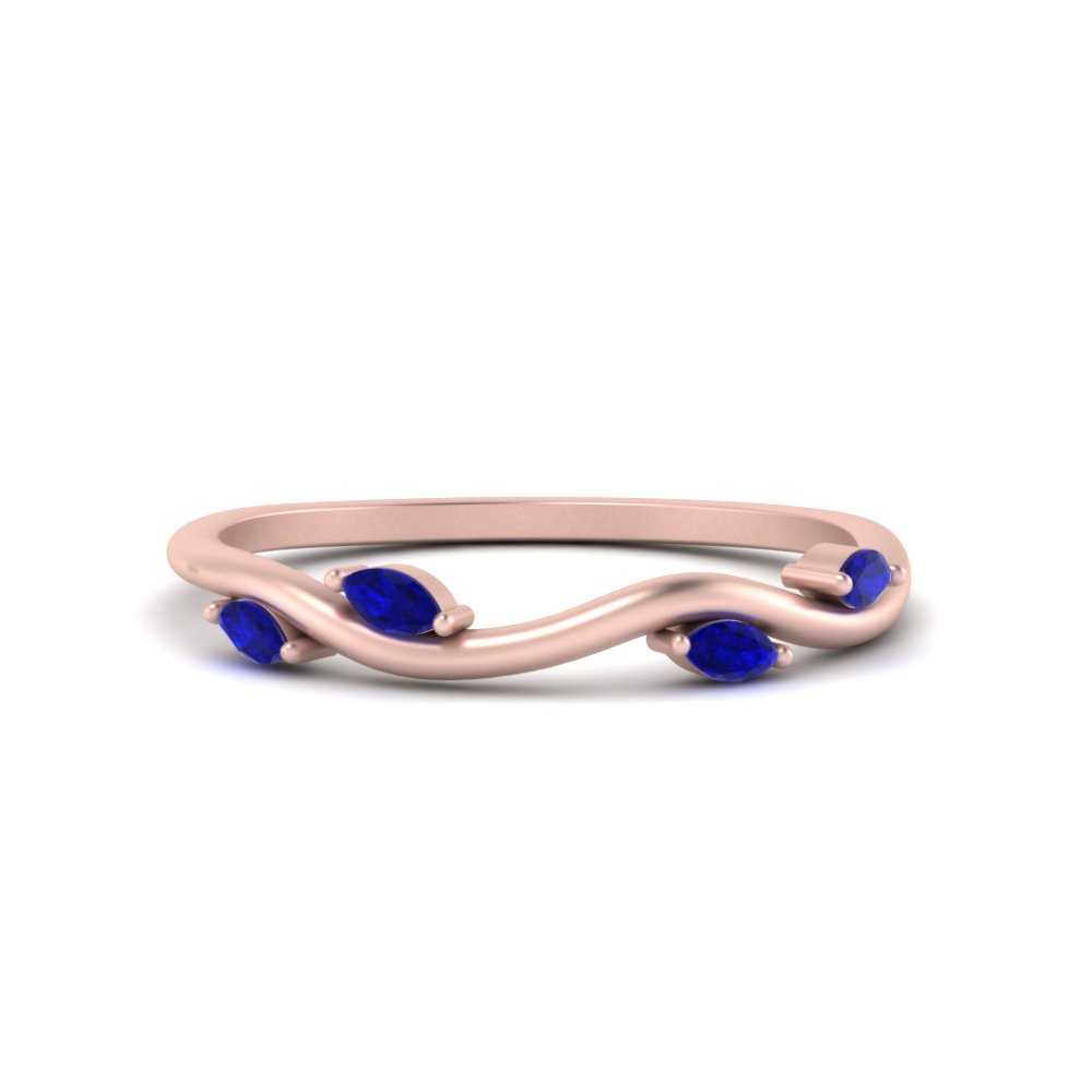 Vine Marquise Simple Wedding Band Fascinating Diamonds
