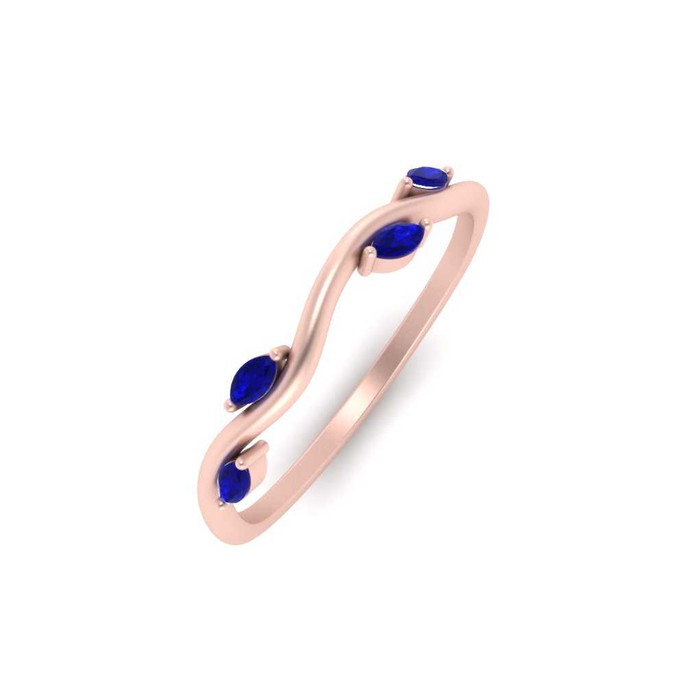 Vine Marquise Simple Wedding Band Fascinating Diamonds