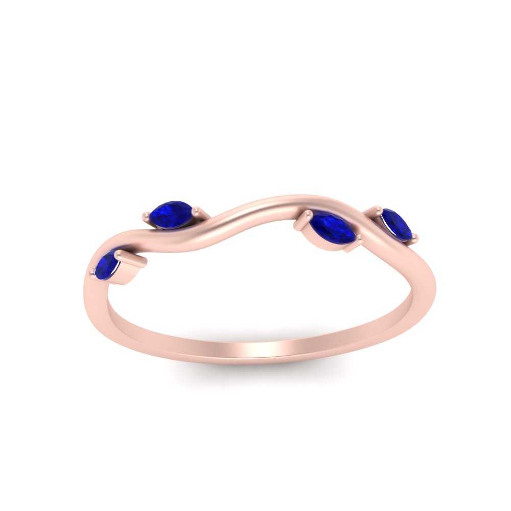 Vine Marquise Simple Wedding Band Fascinating Diamonds
