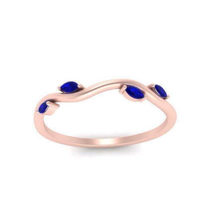 Vine Marquise Simple Wedding Band Fascinating Diamonds